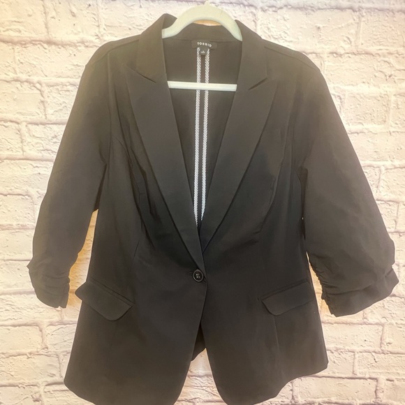 Torrid Stretch Blazer - Picture 1 of 9